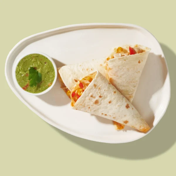 Quesadilla cu guacamole
